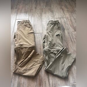 Mier Convertible Hiking Pant x2 size 4